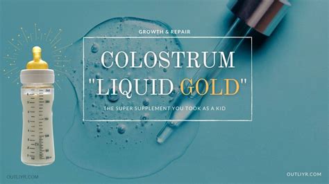 Colostrum: Nature's Growth & Repair Super Supplement