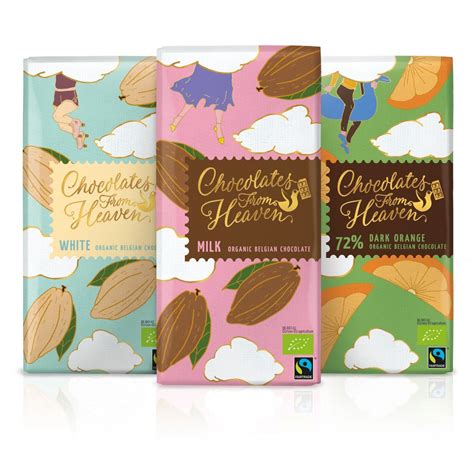 Quatre Mains package design - organic, chocolate, redesign | Chocolate packaging, Chocolate box ...