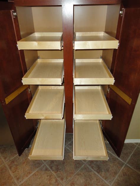 Diy Pull Out Shelves For Cabinets