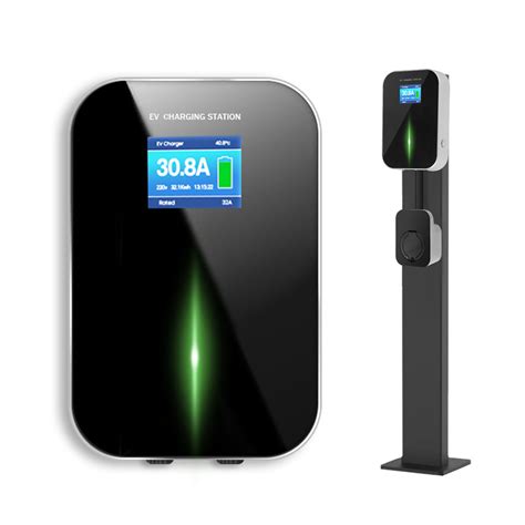 3 Phase EV Car Charger Wall Box Evse Wallbox 22kw Electric Vehicle Charging Station with Type 2 ...