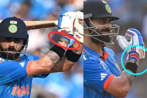 Virat Kohli Had This Band Tied On His Hand While He Broke Sachin's ...