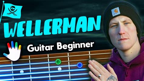 Wellerman Guitar Lessons for Beginners Nathan Evans Tutorial | Easy Chords + Lyrics + Backing ...