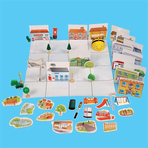 Bee-Bot 'Local Area' Set | Beebot, Bee bot activities, Bee bot mats