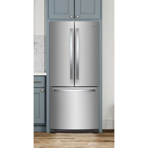 Whirlpool - WRF560SMHZ - 30-inch Wide French Door Refrigerator - 20 cu ...