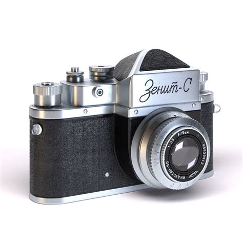 Zenit-S camera 3D model | CGTrader