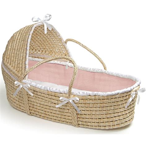 Badger Basket Hooded Moses Basket by OJ Commerce 00871A - $44.76