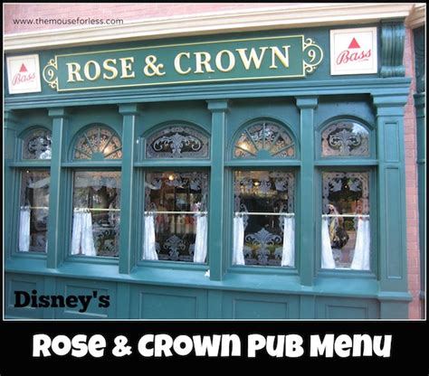 Rose & Crown Pub Menu | Epcot at Walt Disney World