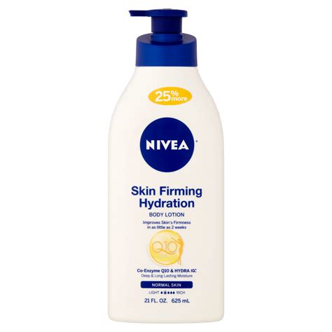 Nivea Skin Firming Hydration Body Lotion, 21 fl oz - Walmart.com - Walmart.com