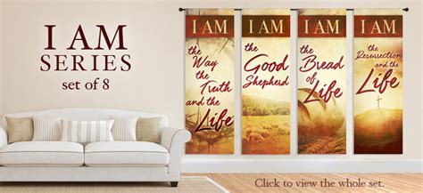 'I Am' Christian Banners | Church Banners