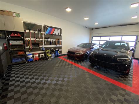 Garage floor upgrade : BMW