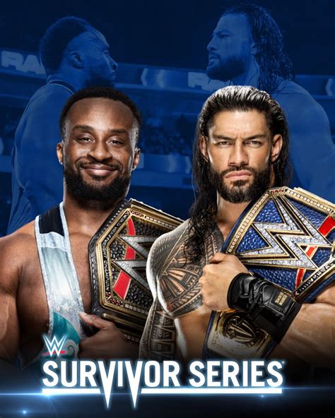 Big E vs Roman Reigns winner Roman Reigns | Roman reigns, Survivor series, Survivor