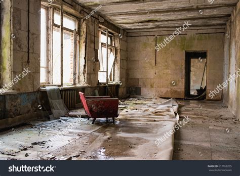 Abandoned City Chernobyl Radioactive Contamination Stock Photo ...