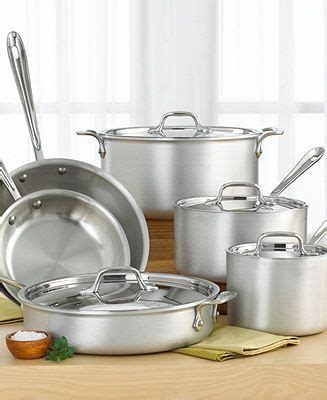 All-Clad Masterchef 2 10 Piece Cookware Set | Cookware set, Pots and ...