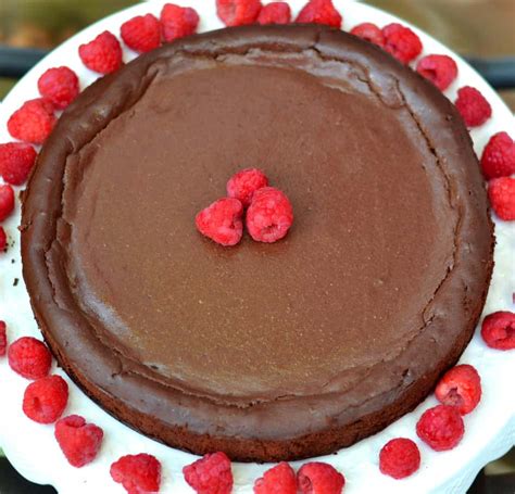 Chocolate Ricotta Cheesecake - Crafty Cooking Mama