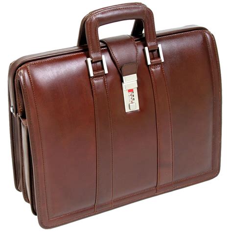 McKlein USA V Series Litigator Leather Laptop Briefcase - 113847, Briefcases & Laptop Bags at ...