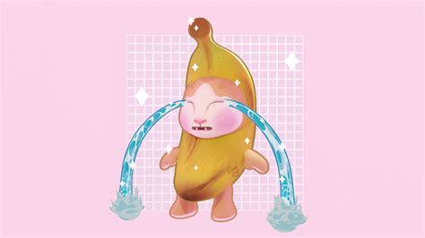 ArtStation - Banana cat crying