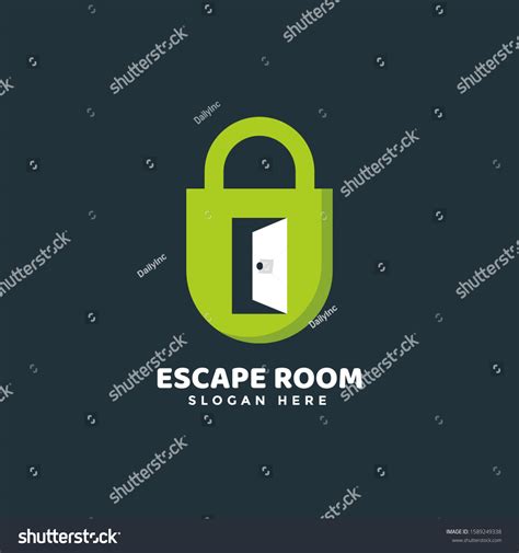 Escape Room Game Logo Icon Vector Stock Vector (Royalty Free ...