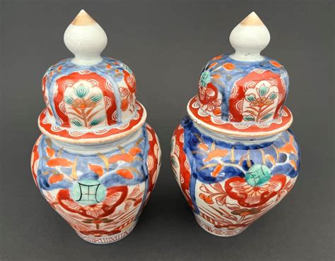 ANTIQUE JAPANESE VASES Imari Asian Decoration Japanese Decor - Etsy