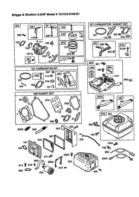 Briggs And Stratton 21 Hp Parts