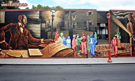 Uno splendido murales in South Street a Philadelphia, ... | Foto Philadelphia