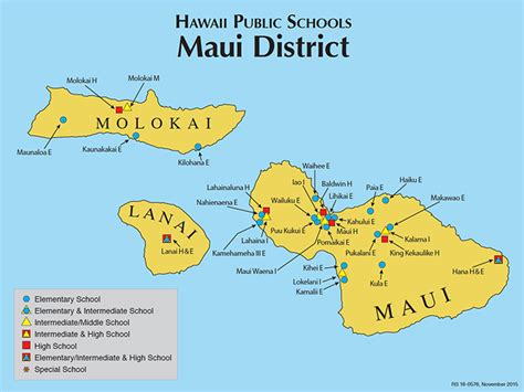 Hawaii DOE | Maui County Map