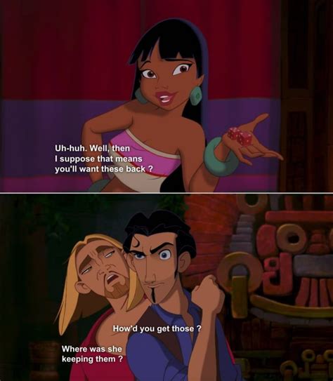 We Need To Talk About "Road To El Dorado" | Disney funny, Disney memes ...