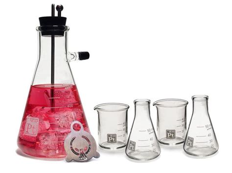 Laboratory Flask Cocktail Shaker | Cocktail shaker set, Laboratory ...