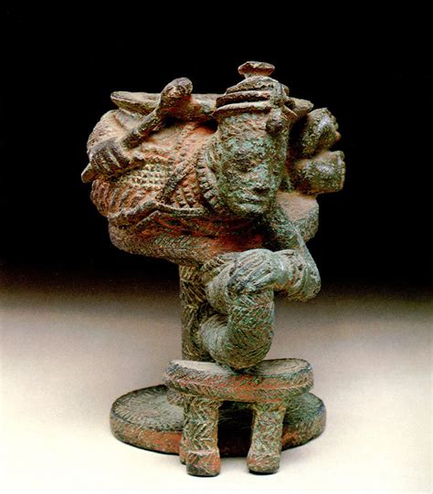 Yoruba Ife Bronze Vessel