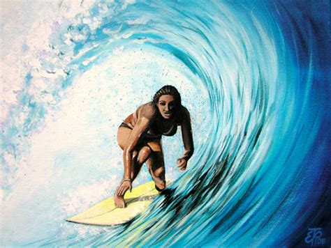 Various NZ surf & landscape paintings on Pantone Canvas Gallery