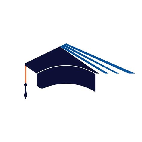 Graduation cap vector logo design. Education logo template ...