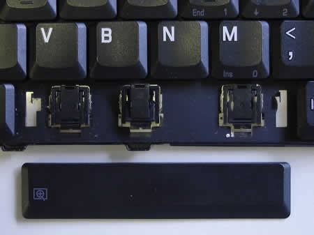 A key fell off the keyboard. Fixing the problem. We can Help!