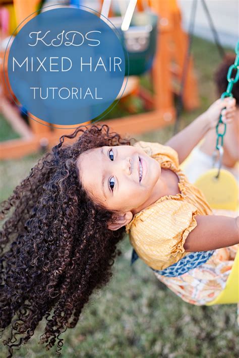 Biracial hair care routine for kids | Biracial hair care, Mixed hair care, Biracial hair