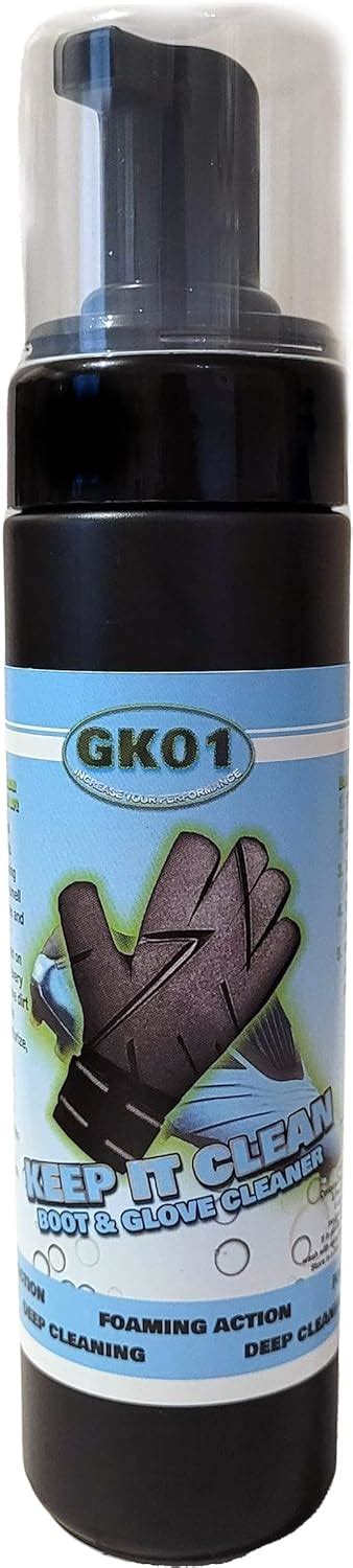 GK01 Keep it Clean Goalkeeper Glove & Football boot Cleaner Natural ...