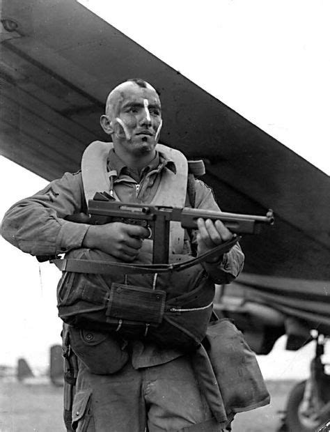 indypendenthistory: “Sgt Jake McNiece of the 101st Airborne Division, ready to drop into ...