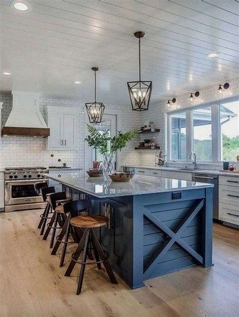 64 comfy farmhouse kitchen design ideas 64 « belviradesign.com ...