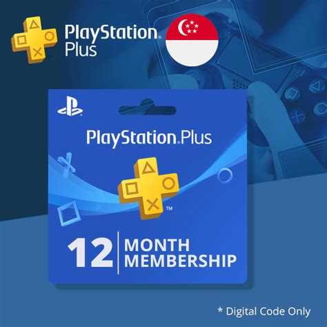 Playstation Plus 12-Months (Singapore) - HeavyArm Digital