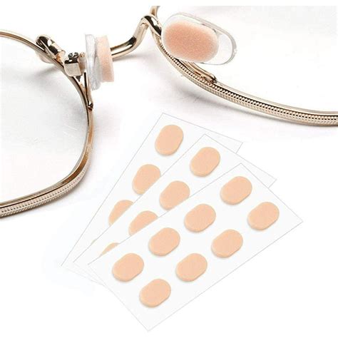 Nose Pads Soft Foam Adhesive Anti-Slip Silicone Eyeglass Nose Pads ...