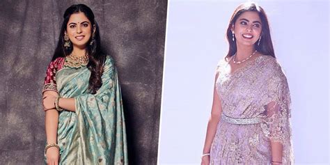 Take Cues From Isha Ambani's Saree Looks To Be A Head Turner This ...