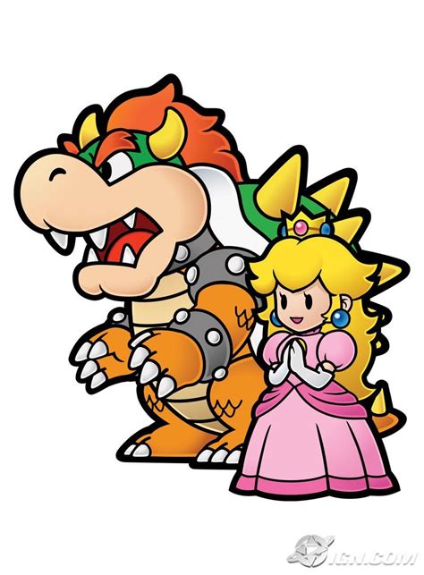 Bowser and Peach