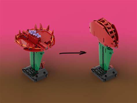 LEGO MOC Carnivorous Plant by ojuuji | Rebrickable - Build with LEGO