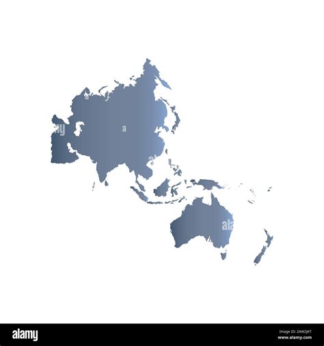 Map of Asia Pacific. - Vector illustration Stock Vector Image & Art - Alamy