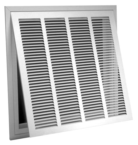 673T - Steel Lanced Return Air Filter Grille, 1/2" Fin Spacing | Hart ...