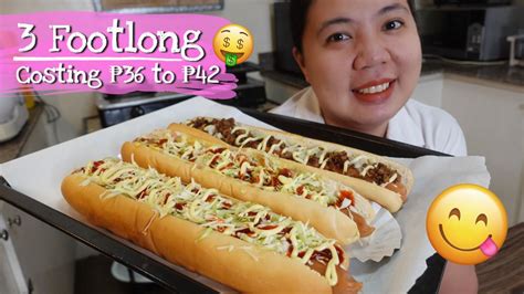 FOOTLONG Sandwich Recipe pang Negosyo | How to make footlong sandwich ...