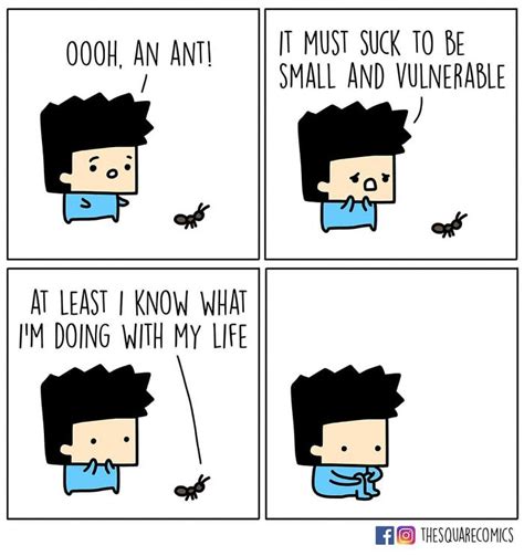 30 ‘Square Comics’ That People With Dark Sense Of Humor Will Enjoy | Bored Panda