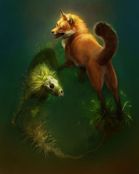 Fantasy Animal Paintings That Show The Real Magic In The World | Animal paintings, Fantasy ...