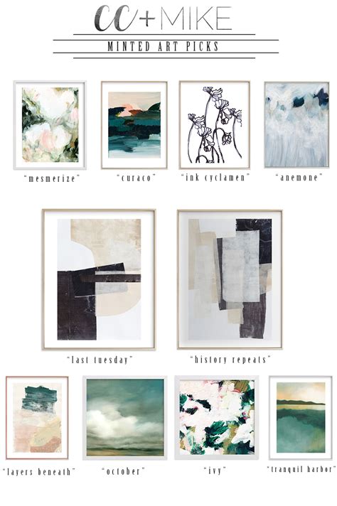 10 Beautiful Minted Fine Art Prints for Home Decor | CC AND MIKE | Blog