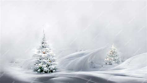 Snow Christmas Desktop Background