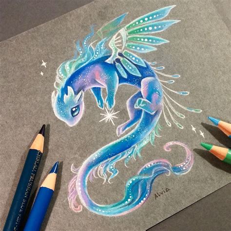 Alvia Alcedo | Cute dragon drawing, Dragon art, Dragon artwork