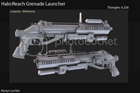 Halo:Reach Weapons — polycount