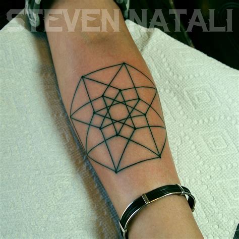 A star tesseract for a redditor from Dallas. By Steven Natali at Sacred ...